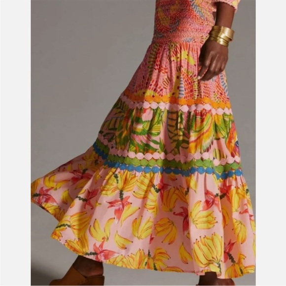 FARM Rio Colorful Maxi Skirt - Picture 1 of 3